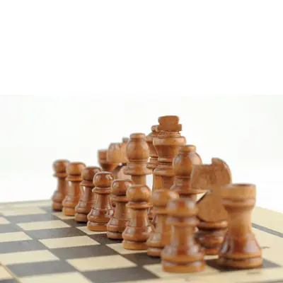картинка Шахматы Larsen походные лакированные 250*145*35 