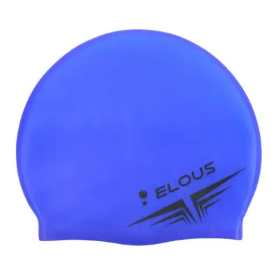 картинка Шапочка для плавания Elous EL005 синяя 