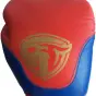 картинка Боксерские перчатки Top Rank Prof натуральная кожа 14 унций красный/синий 