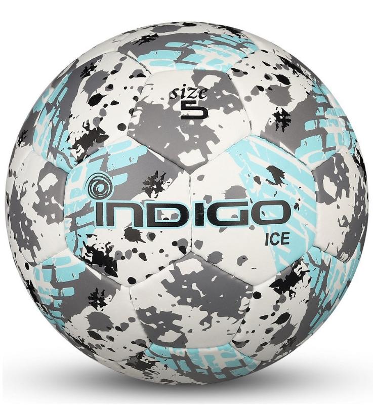 Мяч футбольный INDIGO ICE тренировочный р.5 от магазина Супер Спорт
